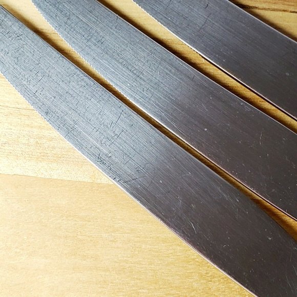 Oneida Arbor American Harmony  Dinner Knives set of 3 - Picture 4 of 5